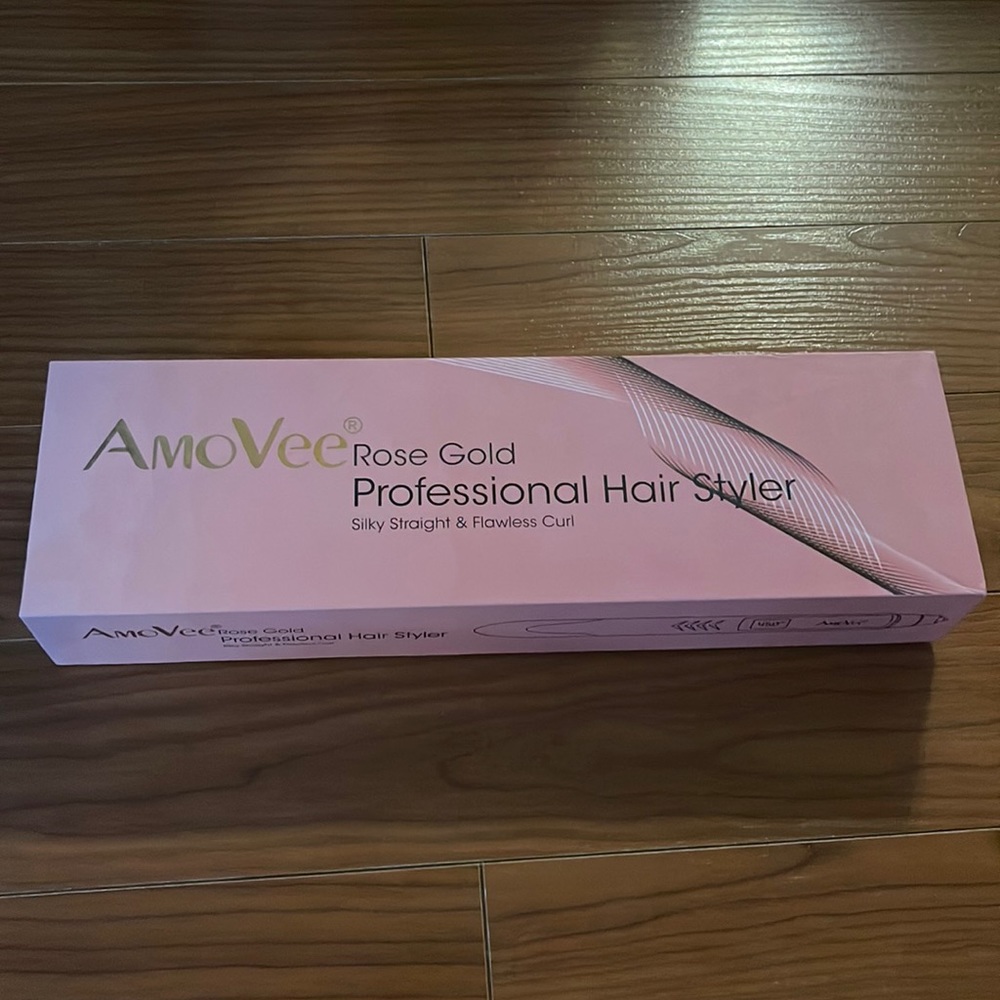 AmoVee Rose Gold Professional Hair Stylet